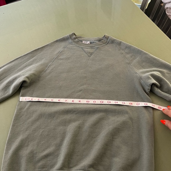 John Galt x Brandy Melville sweatshirt, o/s. Sage green. Worn twice! - Picture 5 of 8